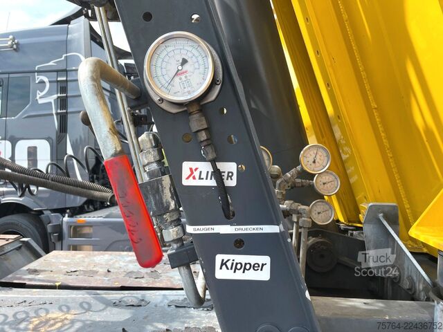 Pašizgāzēja puspiekabe KEMPF 53m³ Kippauflieger / 28m³ Liquid-X-Liner Gülle