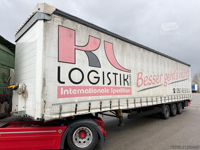 Commercial vehicle Schmitz Cargobull 3Achs MEGA VARIO Liftachse Hubdach 1Hand TÜVneu