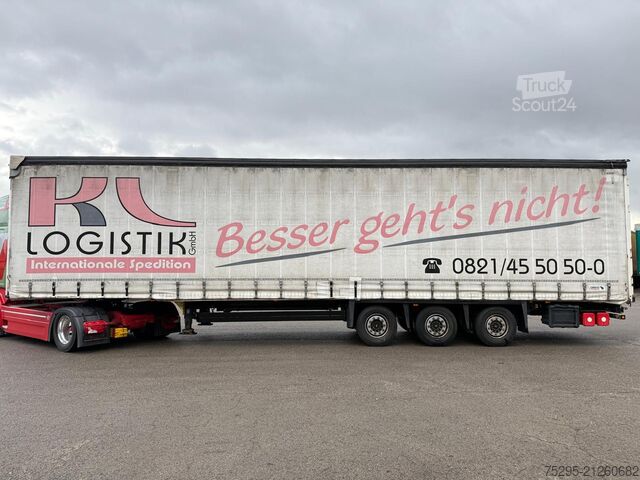 Commercial vehicle Schmitz Cargobull 3Achs MEGA VARIO Liftachse Hubdach 1Hand TÜVneu