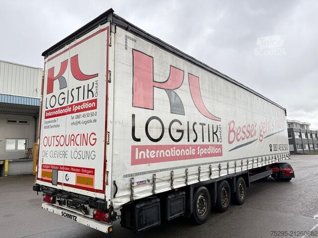 Commercial vehicle Schmitz Cargobull 3Achs MEGA VARIO Liftachse Hubdach 1Hand TÜVneu
