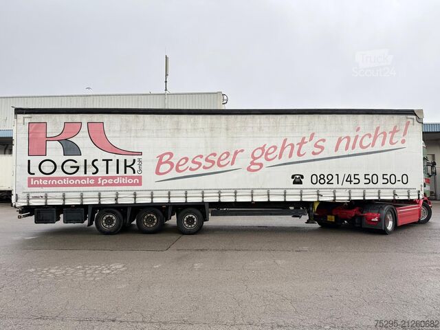 Commercial vehicle Schmitz Cargobull 3Achs MEGA VARIO Liftachse Hubdach 1Hand TÜVneu