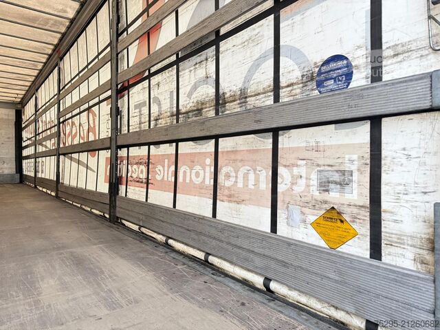 Commercial vehicle Schmitz Cargobull 3Achs MEGA VARIO Liftachse Hubdach 1Hand TÜVneu