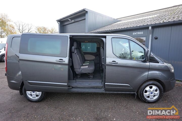 Ploščati dostavnik Ford Transit Custom Transit L2H1 dubbele cabine, dub...