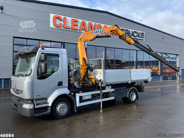 Sistem ročice s kavljem Renault Midlum 190.12 Effer 7,5 Tonmeter laadkraan