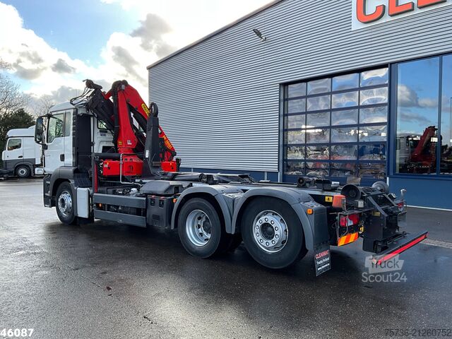 Sistem ročice s kavljem Man TGS 26.400 Palfinger 19 Tonmeter laadkraan (bou...