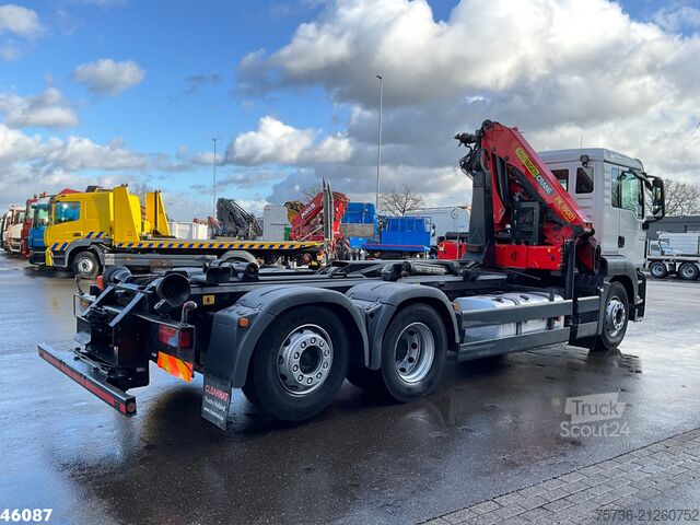 Sistem ročice s kavljem Man TGS 26.400 Palfinger 19 Tonmeter laadkraan (bou...