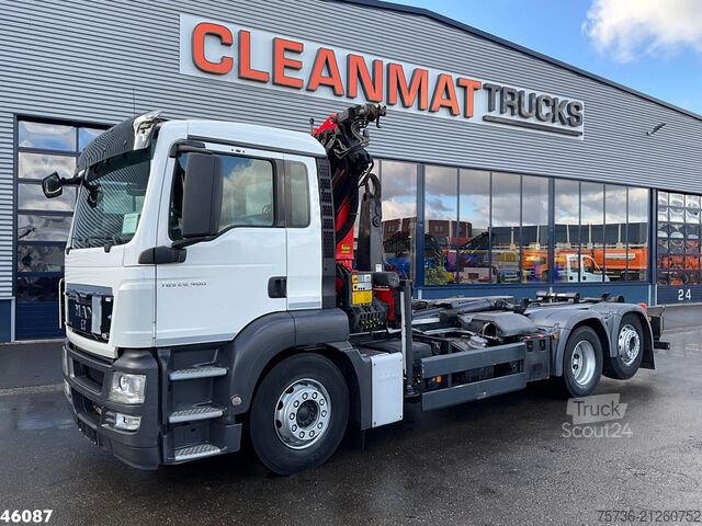 Sistem ročice s kavljem Man TGS 26.400 Palfinger 19 Tonmeter laadkraan (bou...