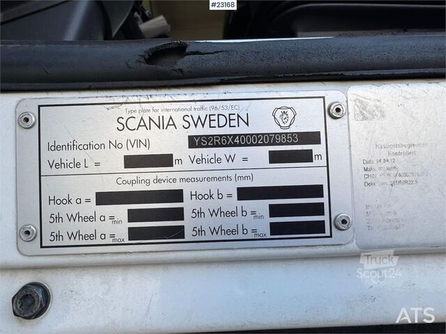 Kipper Scania R500 6x4 Tipper Truck