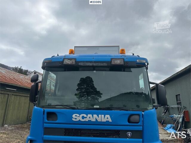  Scania R124/400 hook truck w/ 26T hook and box. WATCH VID