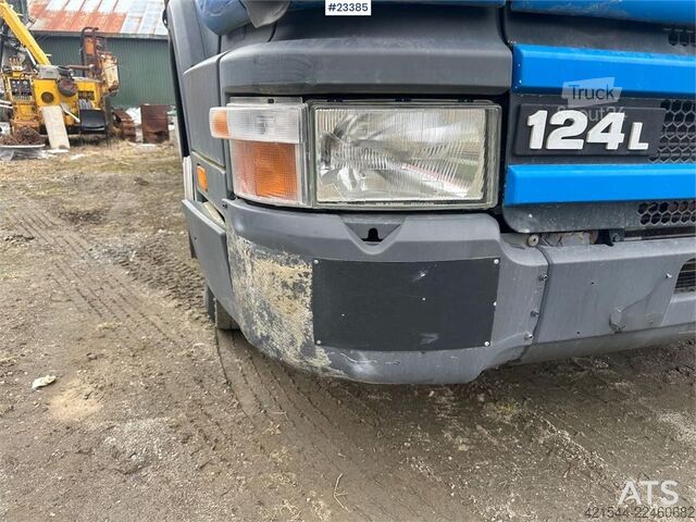  Scania R124/400 hook truck w/ 26T hook and box. WATCH VID