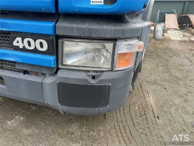  Scania R124/400 hook truck w/ 26T hook and box. WATCH VID