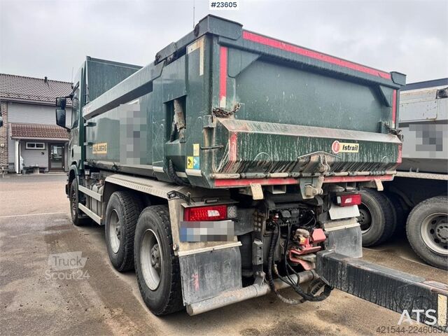 Kipper Scania R650 6x4 Tipper Truck with Istrail Tri-Axle Traile