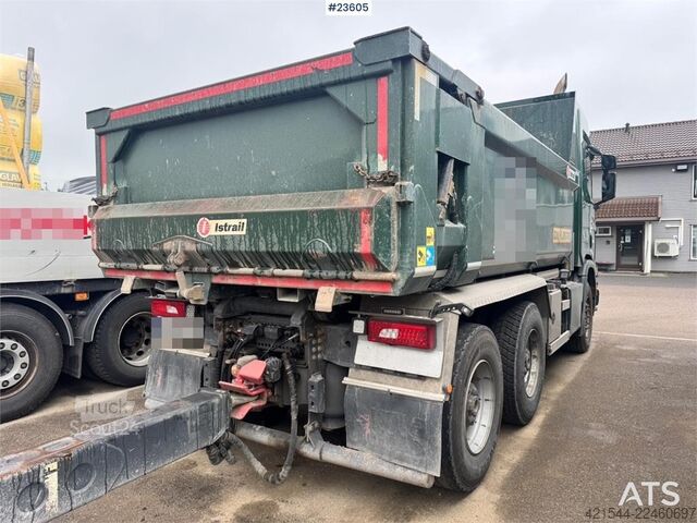 Kipper Scania R650 6x4 Tipper Truck with Istrail Tri-Axle Traile