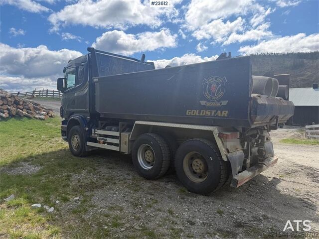  Scania R580 6x4 Snow Plow Equipped Tipper Truck – Steel S