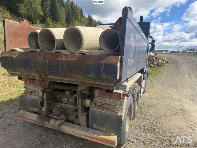  Scania R580 6x4 Snow Plow Equipped Tipper Truck – Steel S