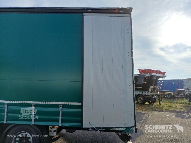 Открытый полуприцеп с тентом Berger Curtainsider Mega