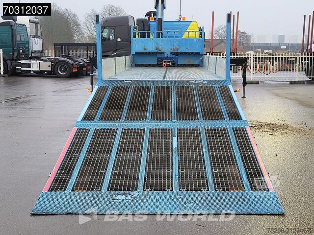 Open body Volvo FM 410 FM 6X2 6x2*4 HMF 2120-K4 Crane + Ramps E...