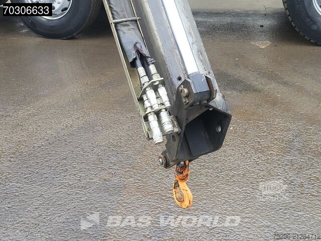 Camion-benne avec grue Renault Kerax 410 Kerax 8X4 Fassi F150A22 Crane 2-way t...