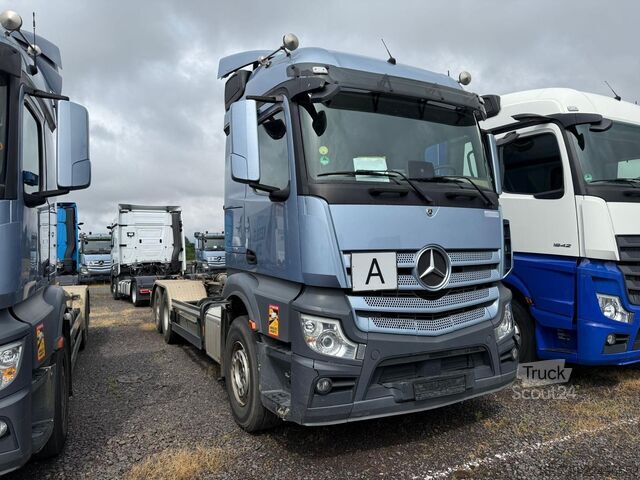 Kroklastbil Mercedes-Benz Actros 2548 / Meiller 21 tons hooklift /