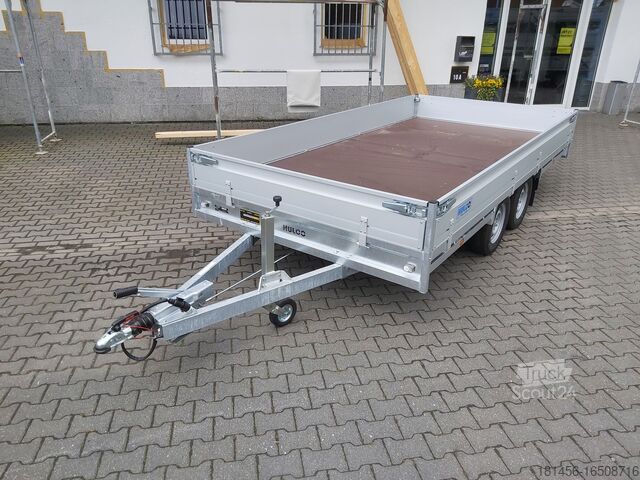 Autotrailer HULCO Medax Pritsche 3to 403x200cm abholbereit