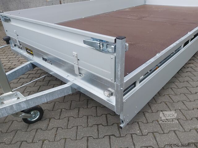 Autotrailer HULCO Medax Pritsche 3to 403x200cm abholbereit