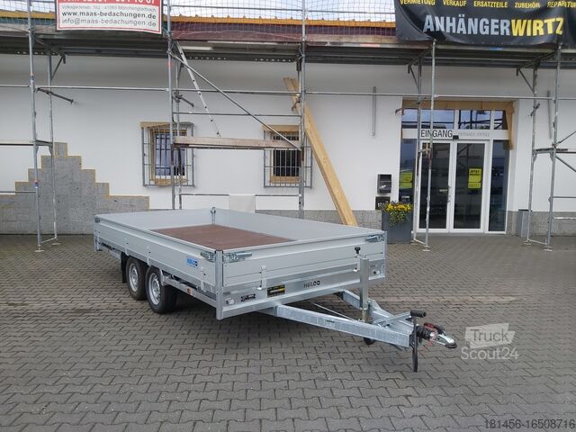 Autotrailer HULCO Medax Pritsche 3to 403x200cm abholbereit
