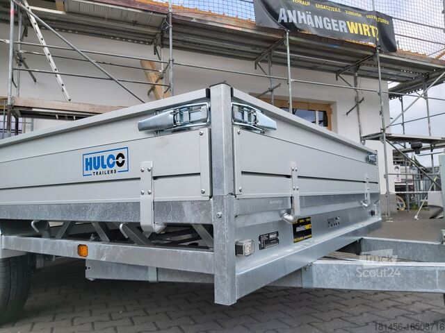 Autotrailer HULCO Medax Pritsche 3to 403x200cm abholbereit