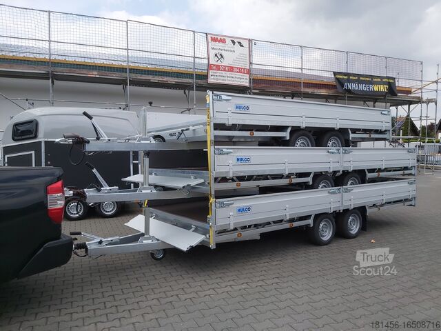 Autotrailer HULCO Medax Pritsche 3to 403x200cm abholbereit