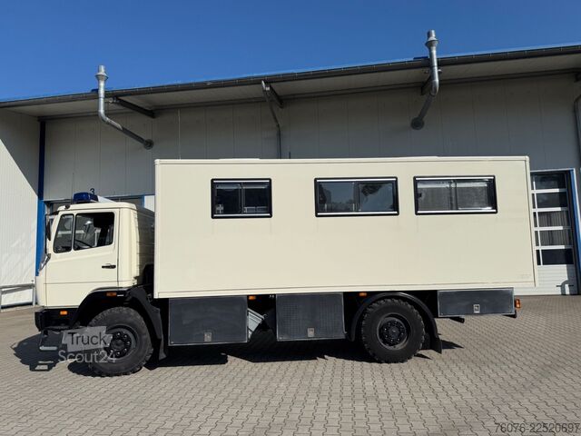 Caravana/autocaravana MERCEDES-BENZ MB 917 A 4x4 Allrad Koffer 6m Klima Heizung