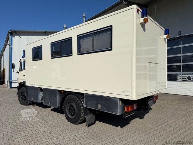 Caravana/autocaravana MERCEDES-BENZ MB 917 A 4x4 Allrad Koffer 6m Klima Heizung