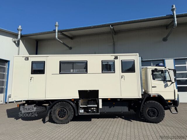 Caravana/autocaravana MERCEDES-BENZ MB 917 A 4x4 Allrad Koffer 6m Klima Heizung