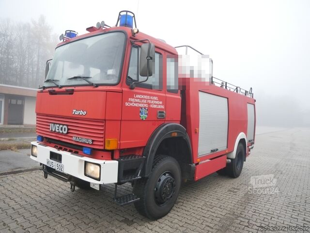 Tankbrandbil TLF24/50 4x4 IVECO-MAGIRUS 4x4 160-30 AHW - 24/50 - 4910 Liter Wasser