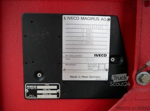 Tankbrandbil TLF24/50 4x4 IVECO-MAGIRUS 4x4 160-30 AHW - 24/50 - 4910 Liter Wasser