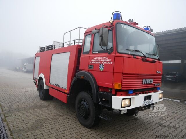 Tankbrandbil TLF24/50 4x4 IVECO-MAGIRUS 4x4 160-30 AHW - 24/50 - 4910 Liter Wasser