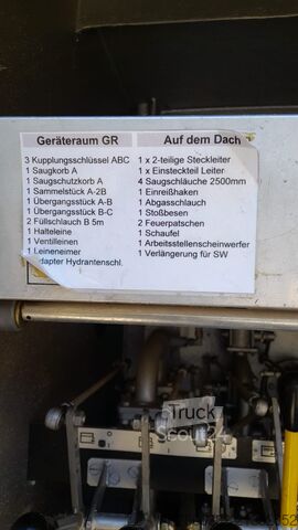 Tank fire engine TLF24/50 4x4 IVECO-MAGIRUS 4x4 160-30 AHW - 24/50 - 4910 Liter Wasser