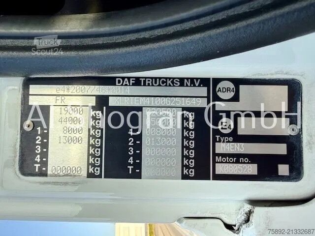 Standard-SZM DAF CF 450 / 4x2 / Super Space / Euro 6