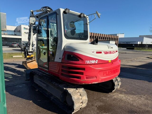 Minikoparka Takeuchi TB290-2 - 8.4T + ENGCON ROTOTILT - 3784h - INCL...