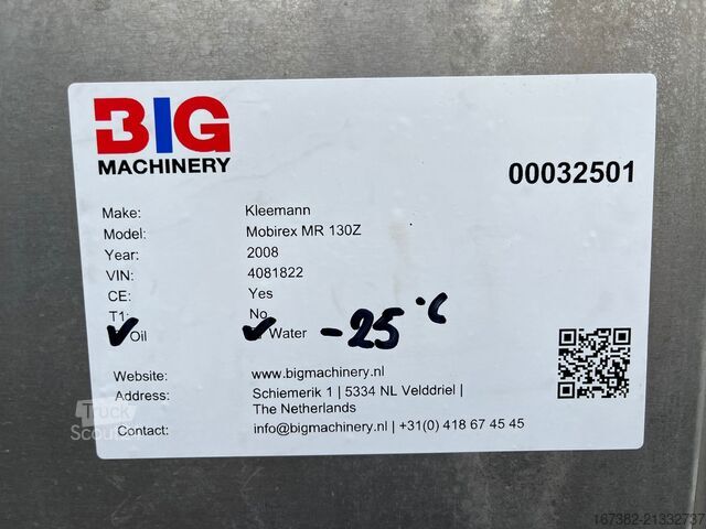 Breekinstallatie Kleemann Mobirex MR130Z Impact Crusher