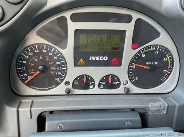 Trijų pusių savivartis sunkvežimis IVECO TRACKER 260T41 3-Achs Kipper Schalter, Blatt