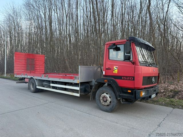 Automobilis ar plakanu platformu MERCEDES-BENZ Ecoliner 1520  / Maschinen / Traktoren Transport