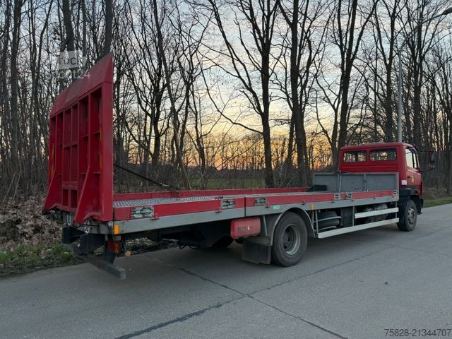 Automobilis ar plakanu platformu MERCEDES-BENZ Ecoliner 1520  / Maschinen / Traktoren Transport
