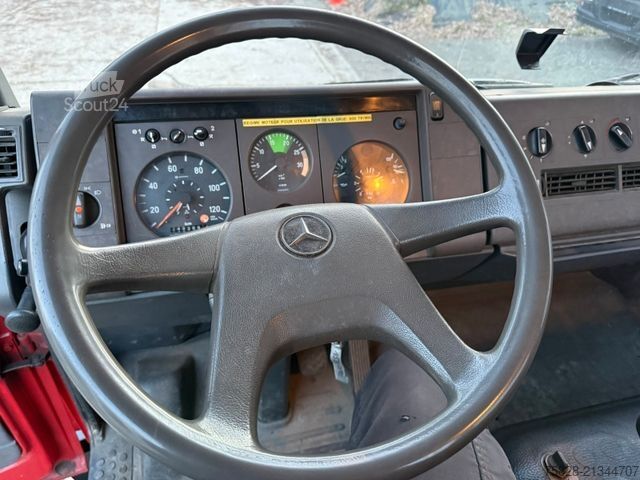 Automobilis ar plakanu platformu MERCEDES-BENZ Ecoliner 1520  / Maschinen / Traktoren Transport