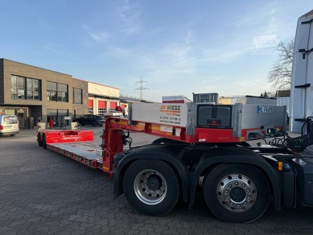 Semirimorchio ribassato KÄSSBOHRER SLL 2/2H 2-Achs Tiefbett Hydraulische Lenkung