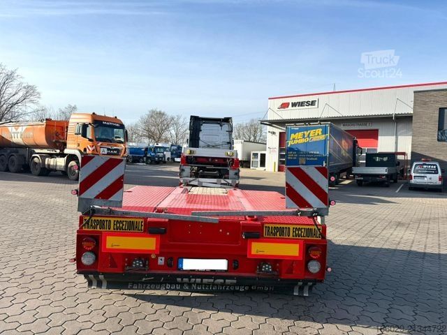 Semirimorchio ribassato KÄSSBOHRER SLL 2/2H 2-Achs Tiefbett Hydraulische Lenkung