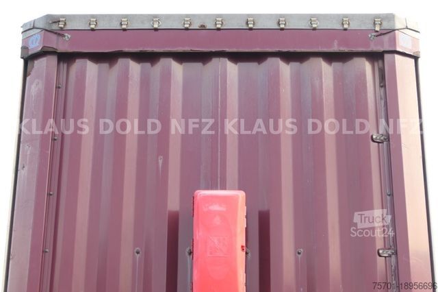 Otvorený náves s plachtou KRONE Pritsche Plane XL MegaLiner BWP Edscha Bordwände