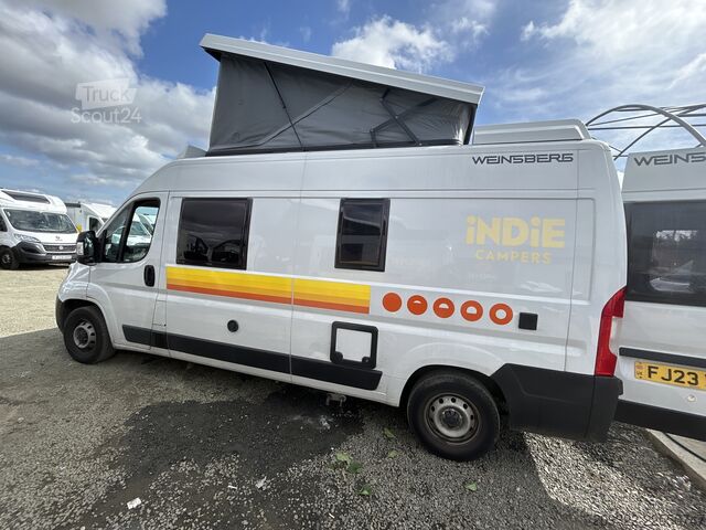 τροχόσπιτο αυτοκινούμενο 2023 Fiat Ducato Weinsberg Carabus | Manuale | Tetto a Soffietto