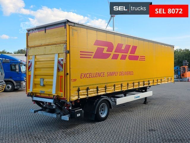 Otevřený návěs s plachtou KRONE SE / LBW / LENK / EDSCHA