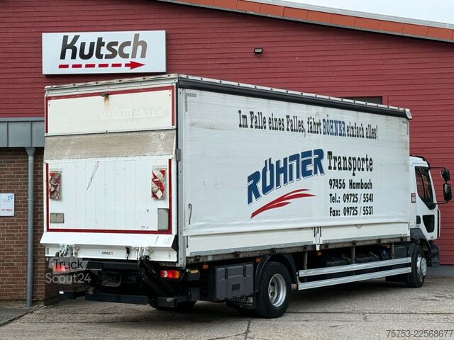 Камион платформа с брезент RENAULT D16-280 Pritsche / Plane, gr. Fhs. 1 Liege