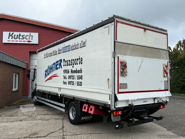 Камион платформа с брезент RENAULT D16-280 Pritsche / Plane, gr. Fhs. 1 Liege