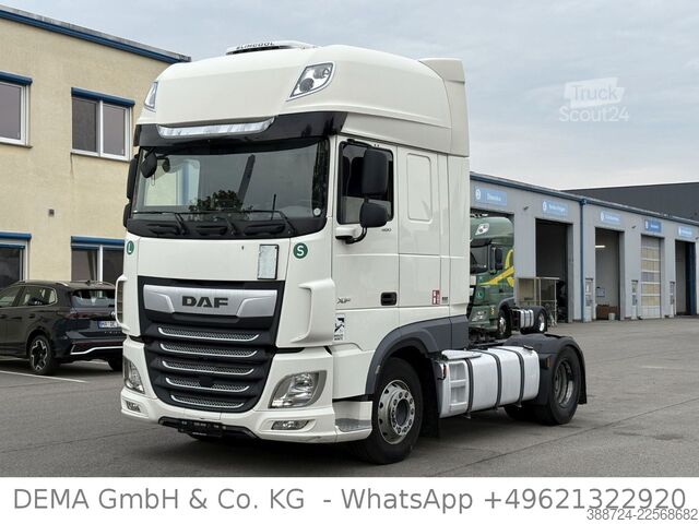 Стандартен влекач DAF XF480FT*E6d*Superspacecab*Retarder*Standklim*TÜV